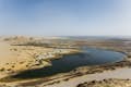 Wadi El Ryan widok na jezioro
