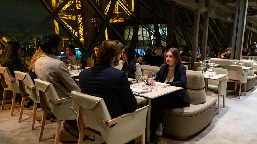 Cena alla Madame Brasserie della Torre Eiffel