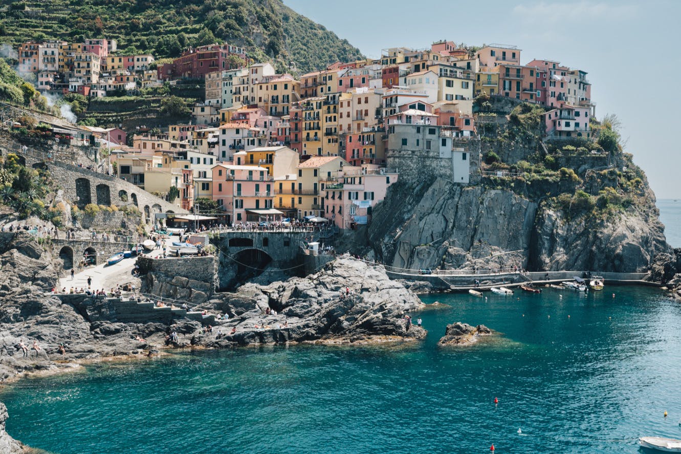 从拉斯佩齐亚乘火车游览五大陆地