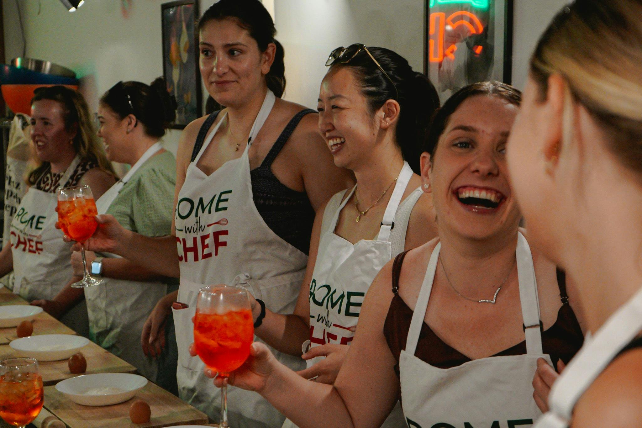 Rome Spritz and Spaghetti Cooking Class: Fresh Pasta + 3 Cocktails - Photo 7
