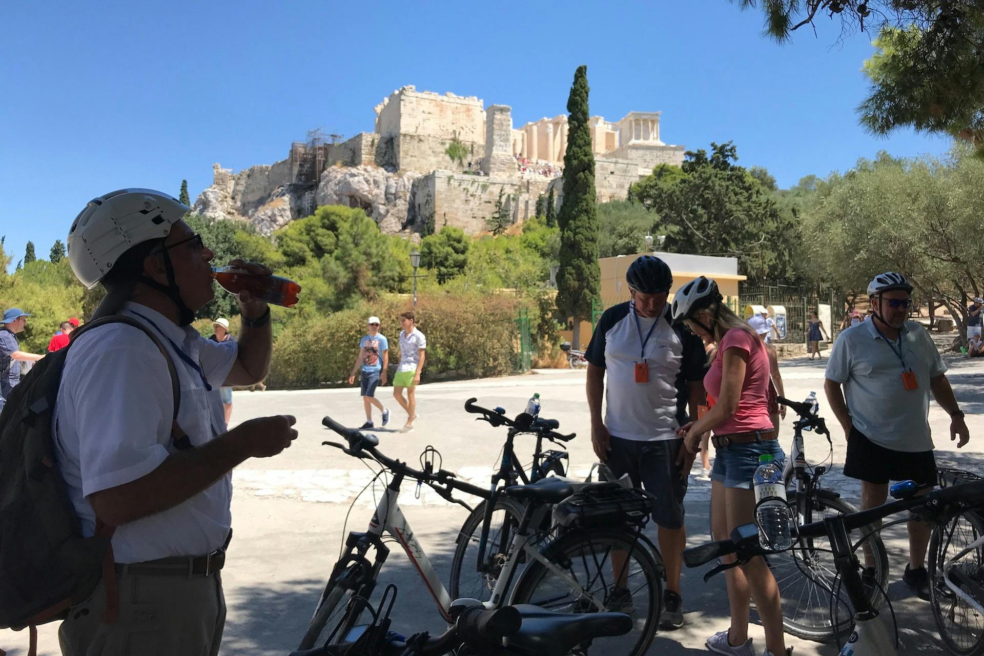 在火星山俯瞰卫城