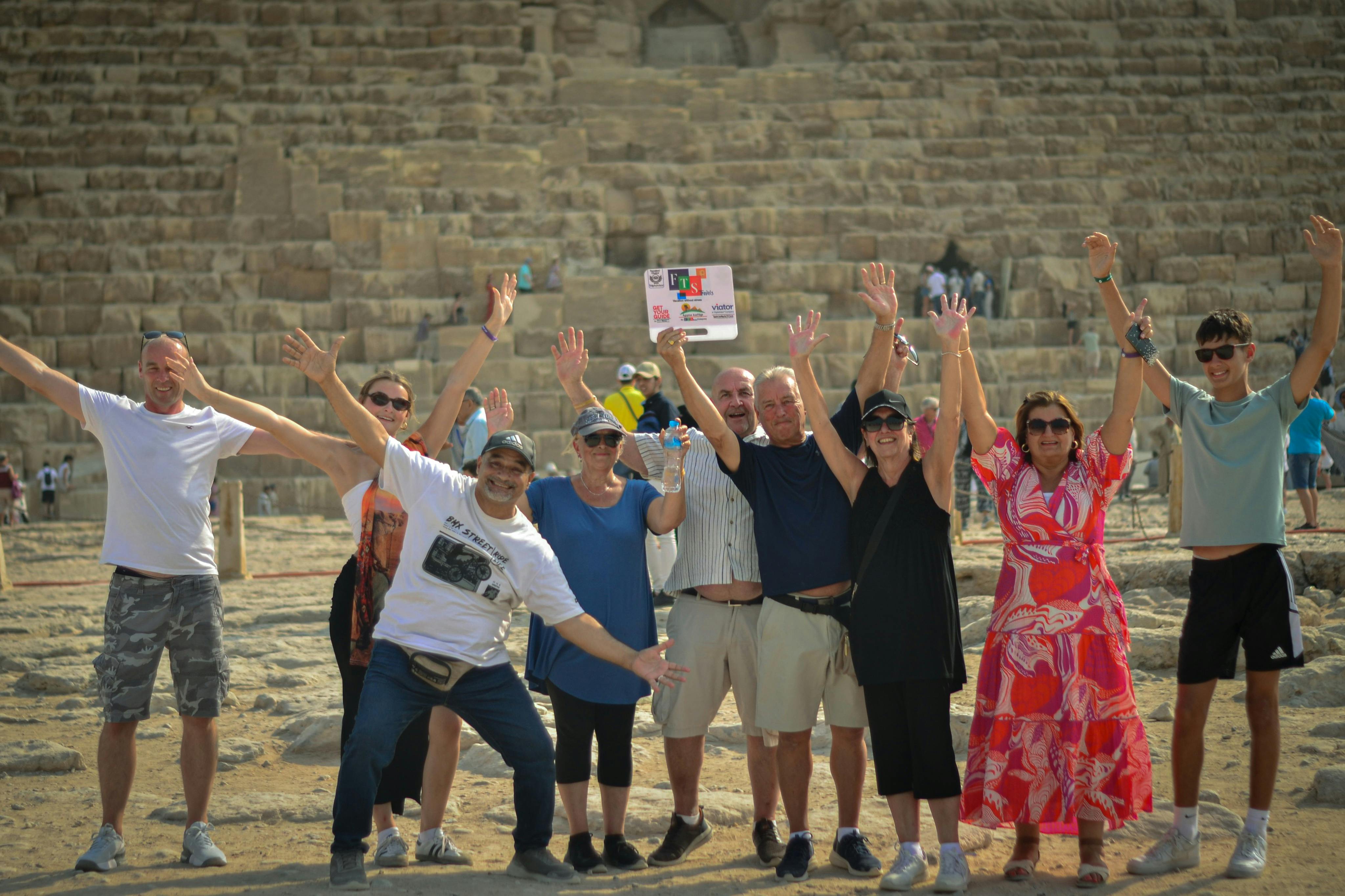 Giza Pyramids & Sphinx: Guided Tour + Transfers + Lunch + Camel Ride 2