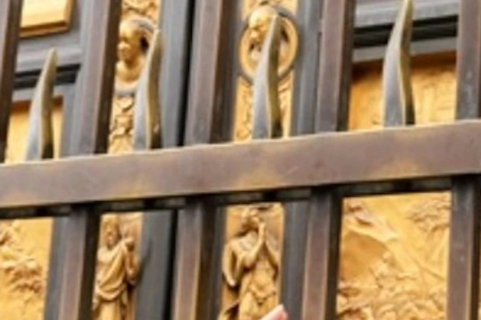 Let our guide show you the intricate details of "The Doors of Paradise".