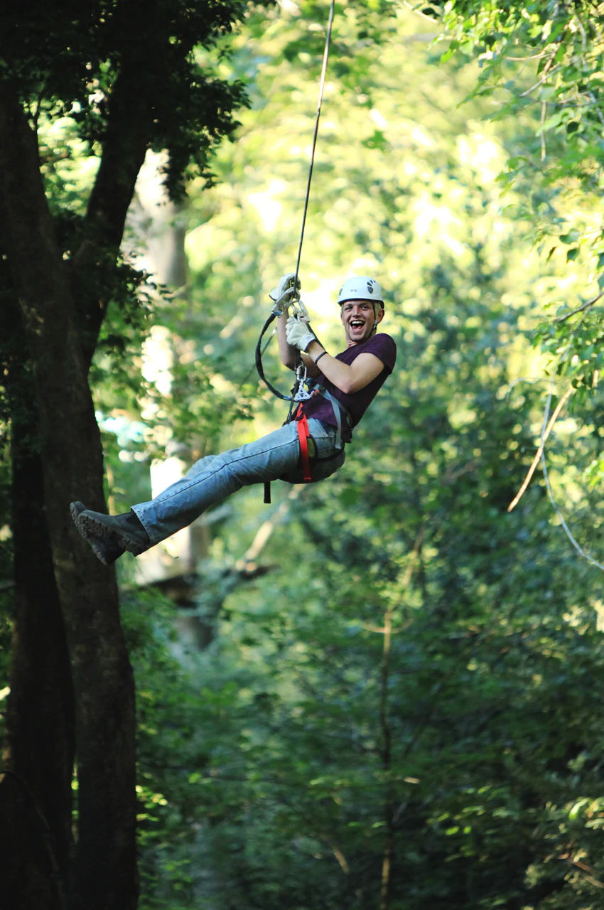 Aventura nas copas das árvores: Parque Belgrave