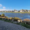 The banks of the Loire river
