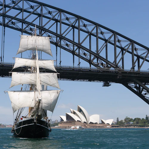 Sydney Harbour: Tall Ship Afternoon Discovery Cruise - Photo 5