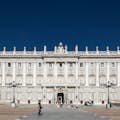 Außenansicht des Königspalastes von Madrid