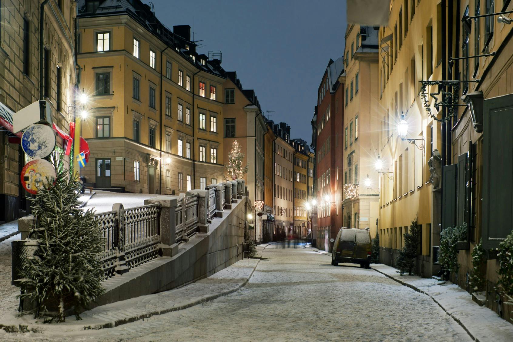 Gamla Stan v zimě