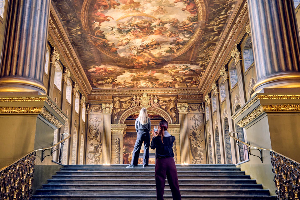 The Painted Hall at The Old Royal Naval College