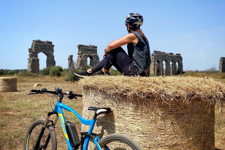 Romeinse Via Appia en Catacomben Tour per E-bike