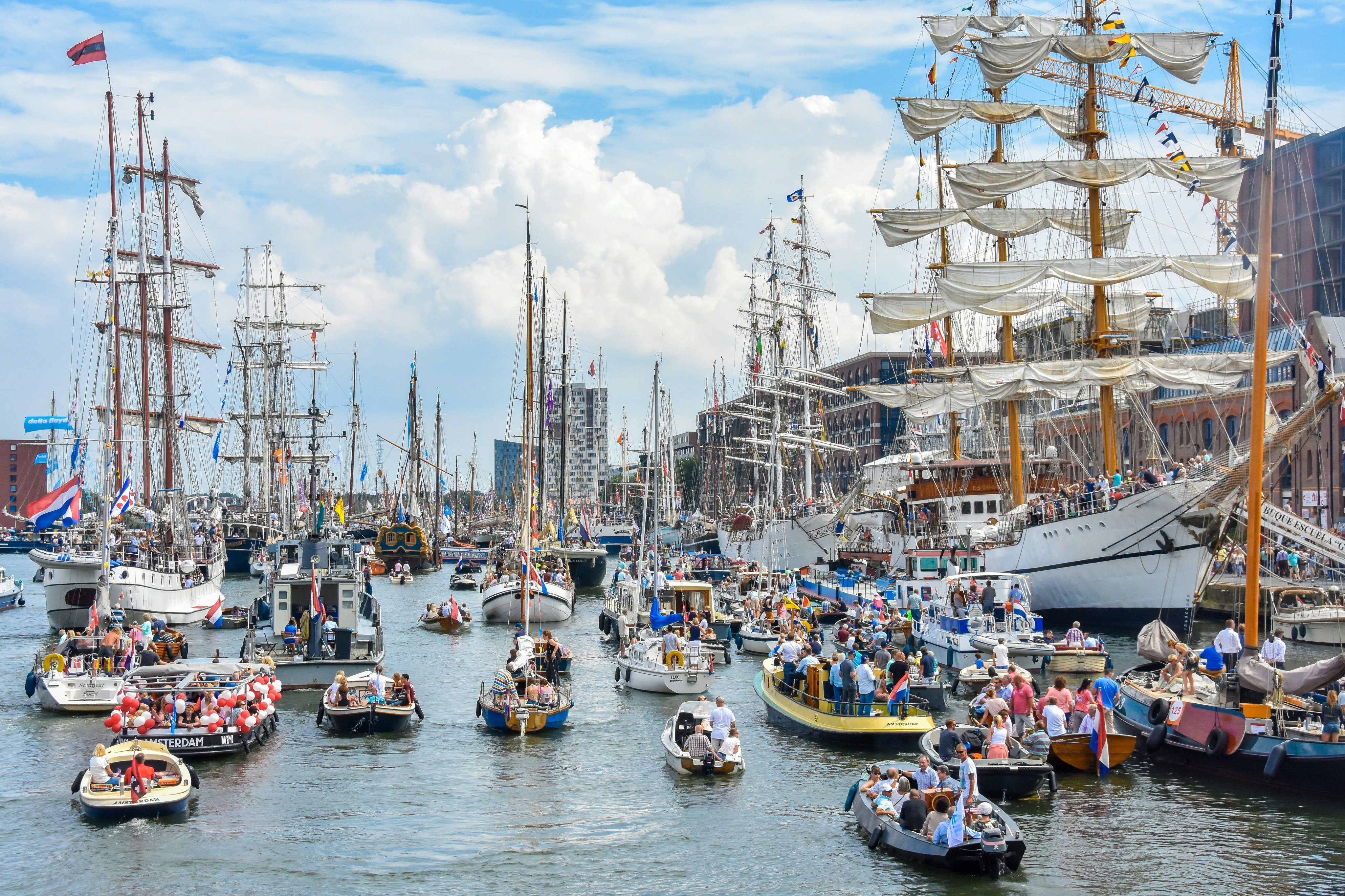 SAIL Amesterdão 2025: Passeio de barco