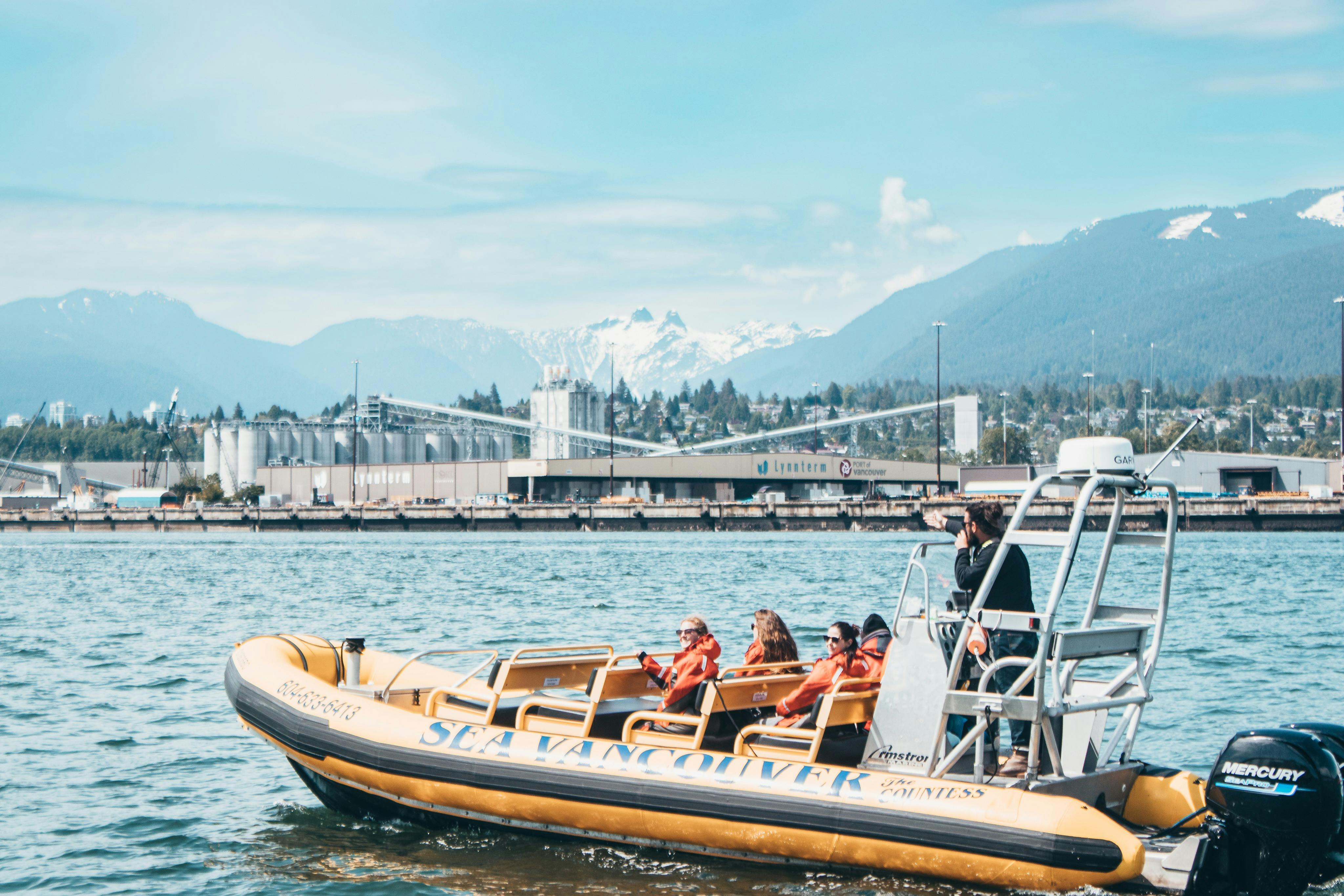 Zee Vancouver Stad & Haven Tour