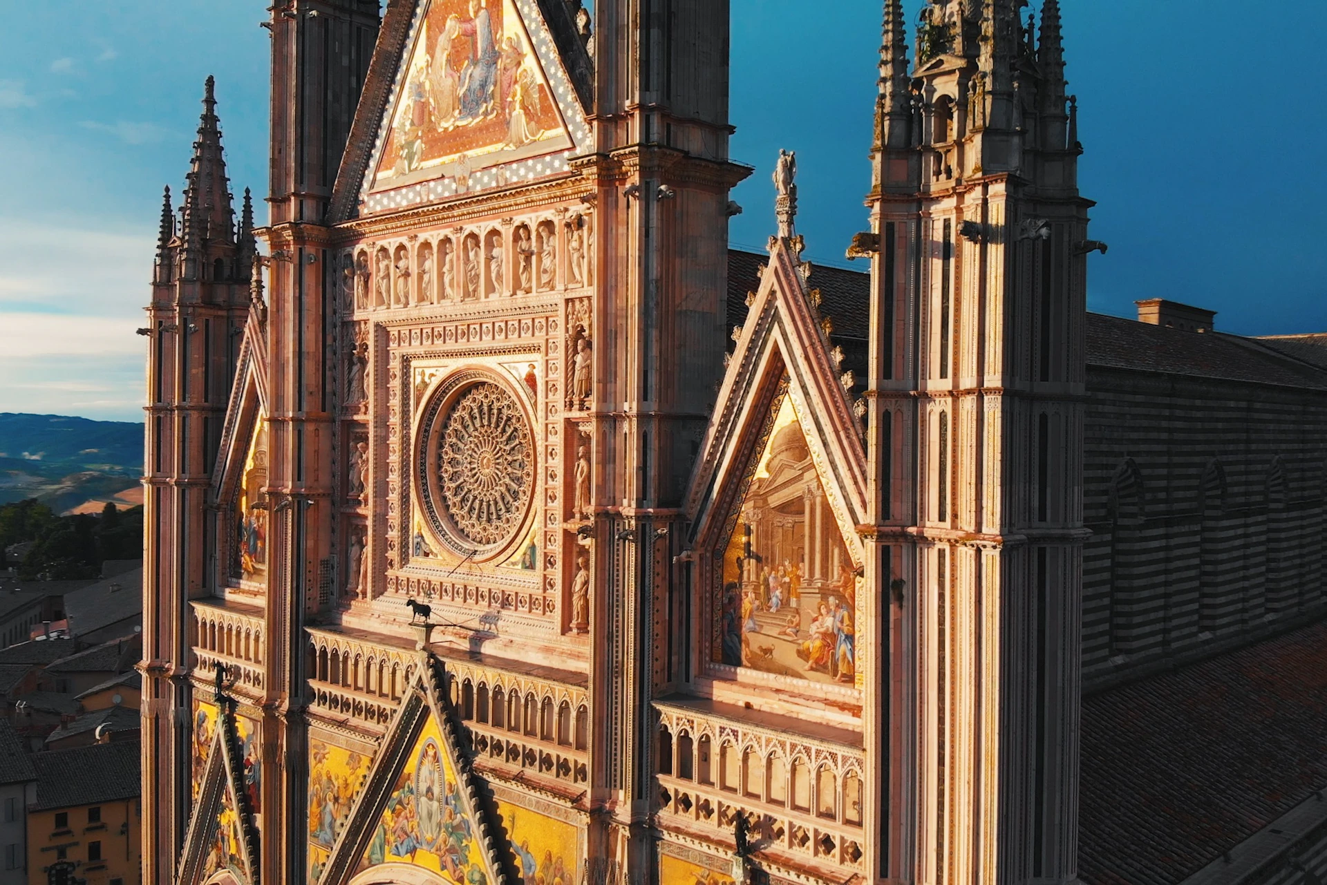 Facade of Orvieto Cathedral