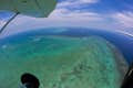 Vista aérea del arrecife desde nuestro vuelo panorámico