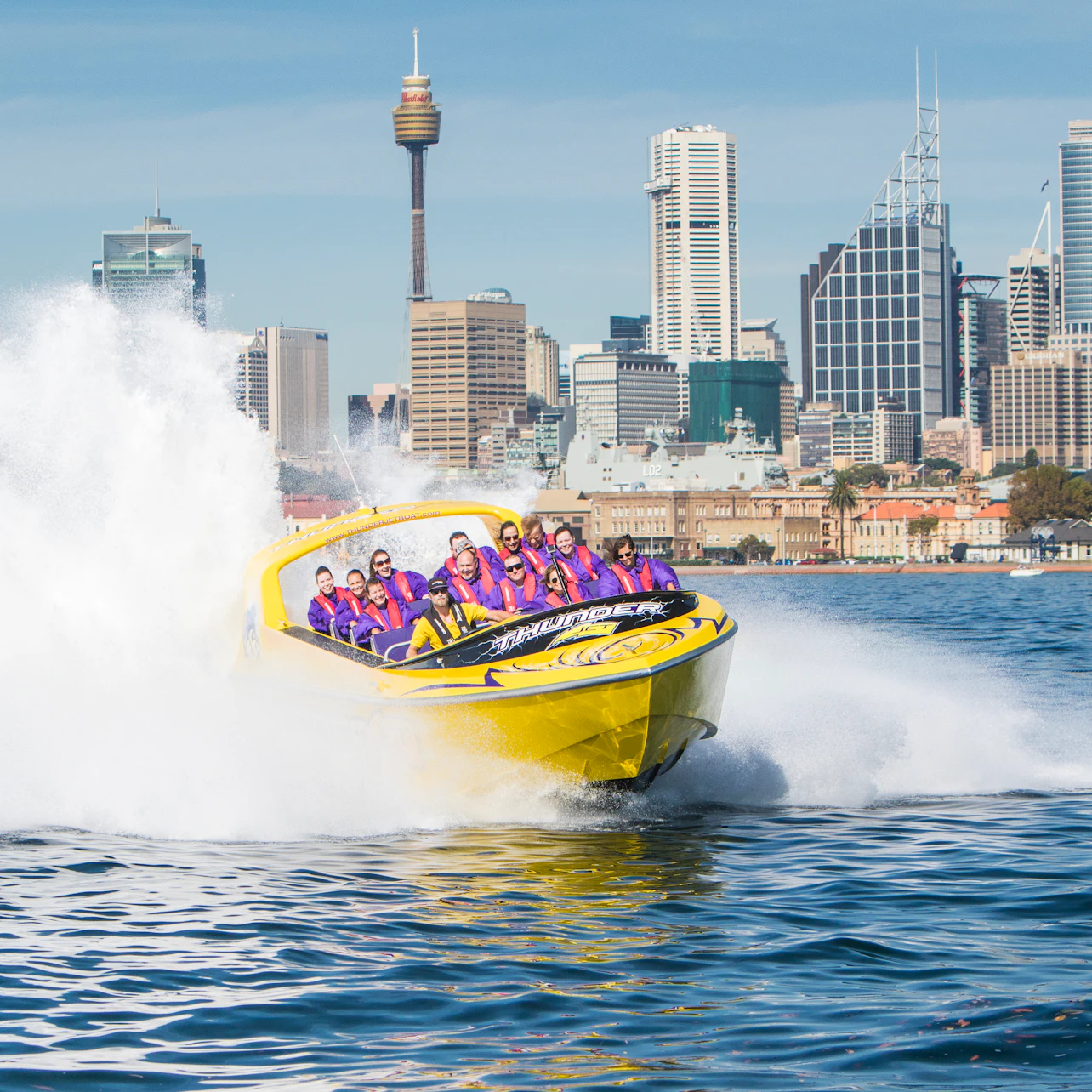 Thunder Jet: 30-Minute Thrill Ride on Sydney Harbour in Sydney β Tiqets