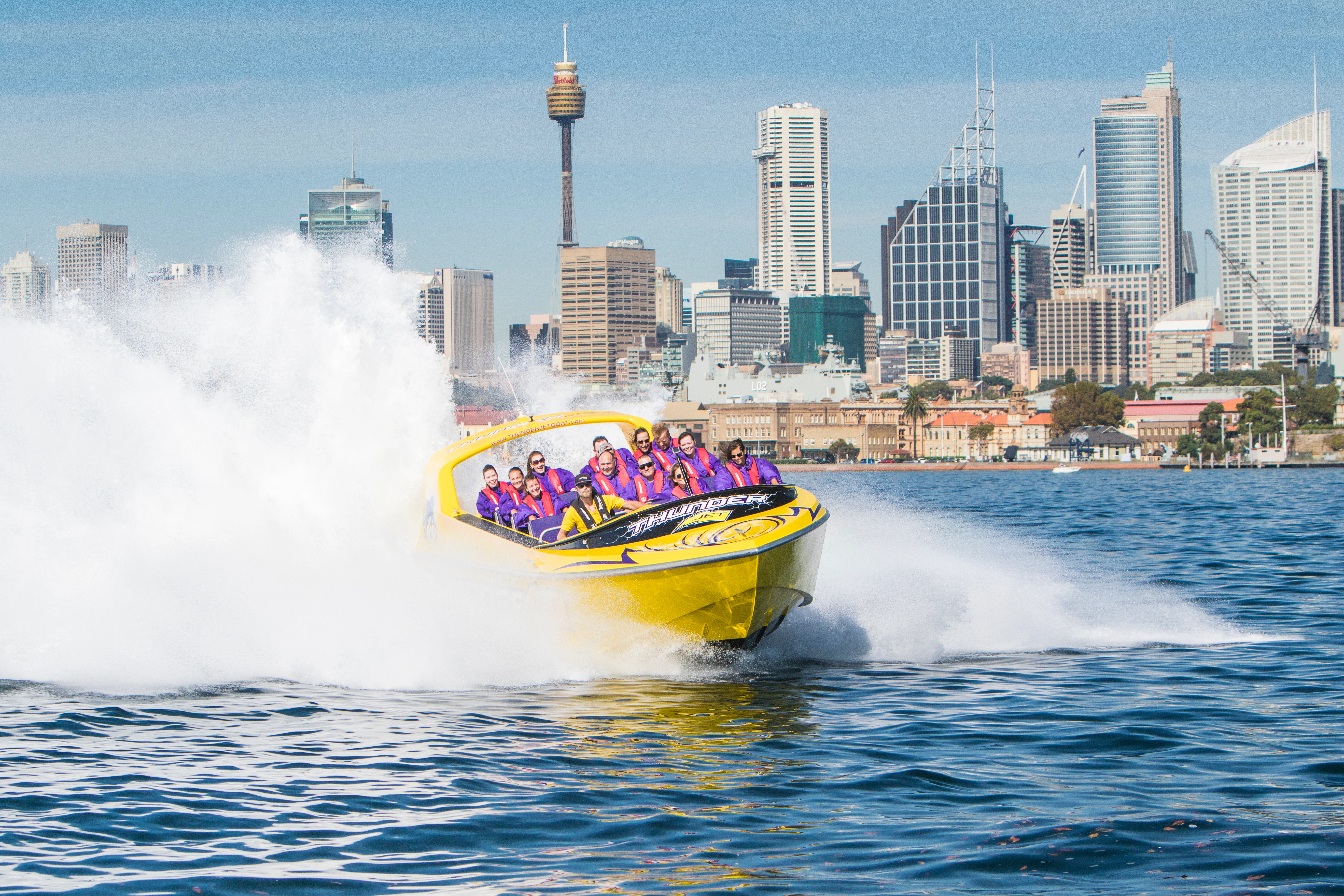 Thunder Jet: Passeio emocionante de 30 minutos no porto de Sydney