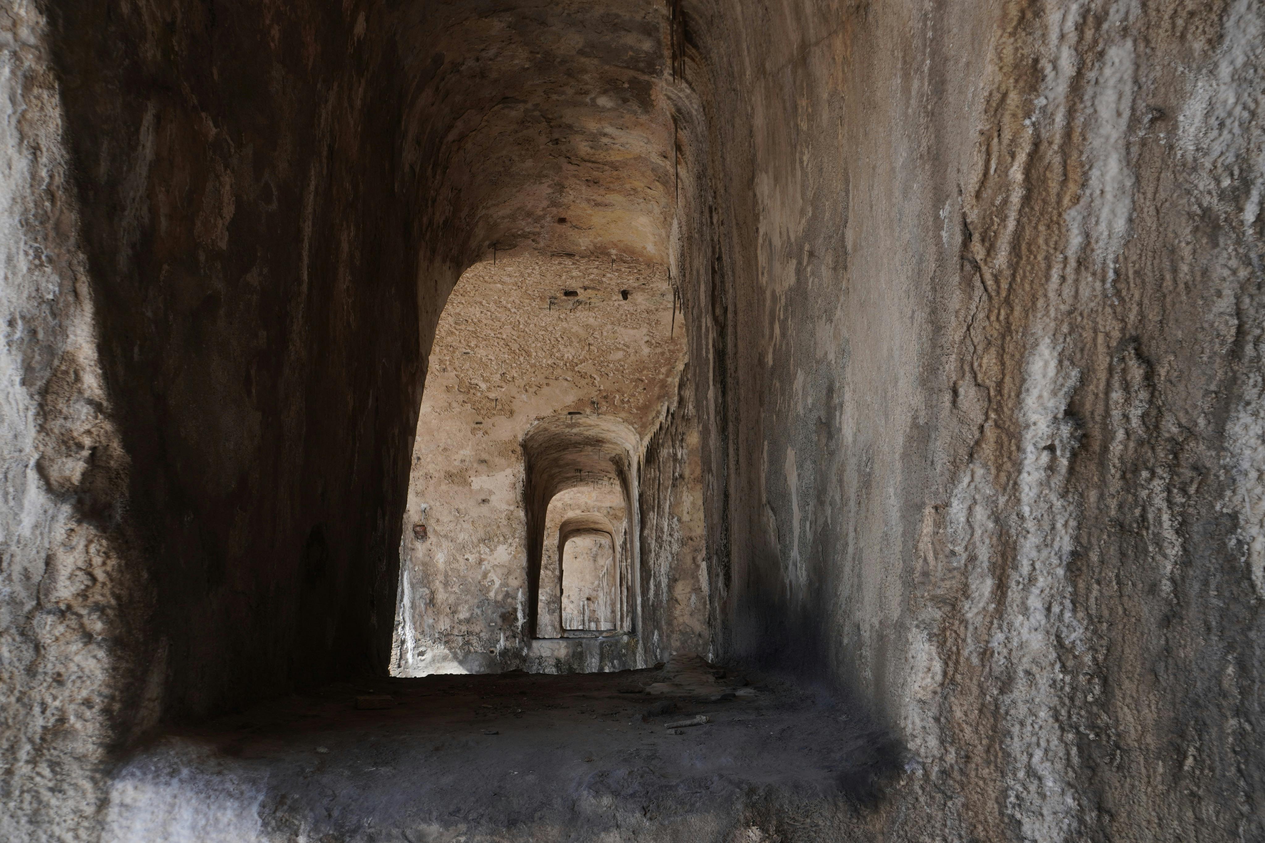 interior of San Juan de Ulua