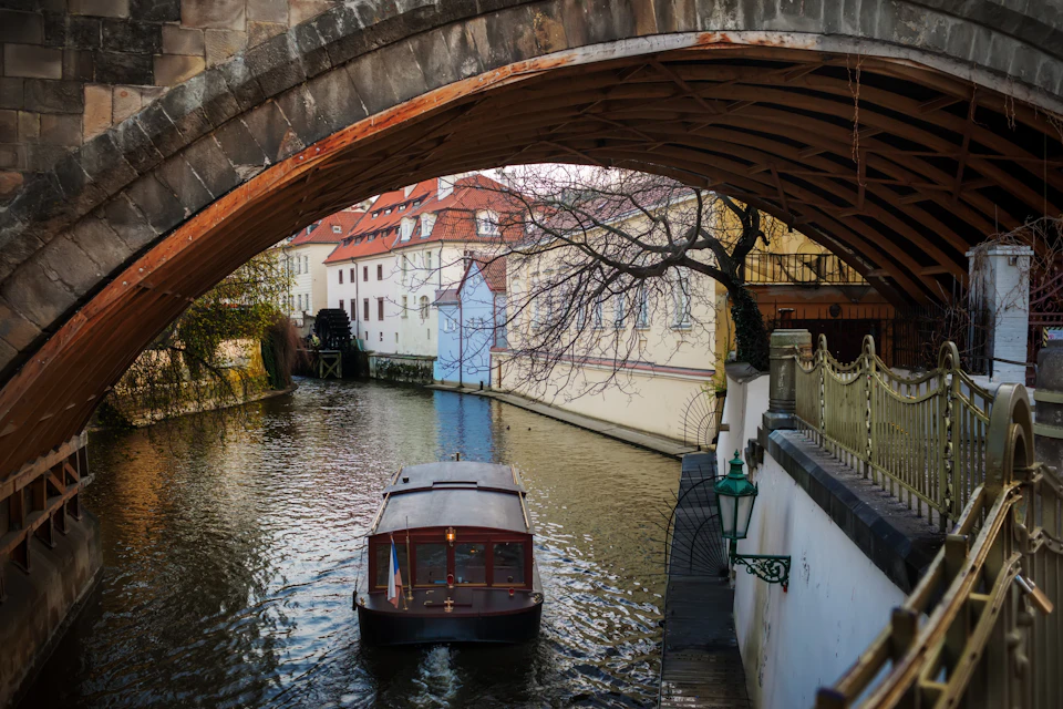 River + canal combination
