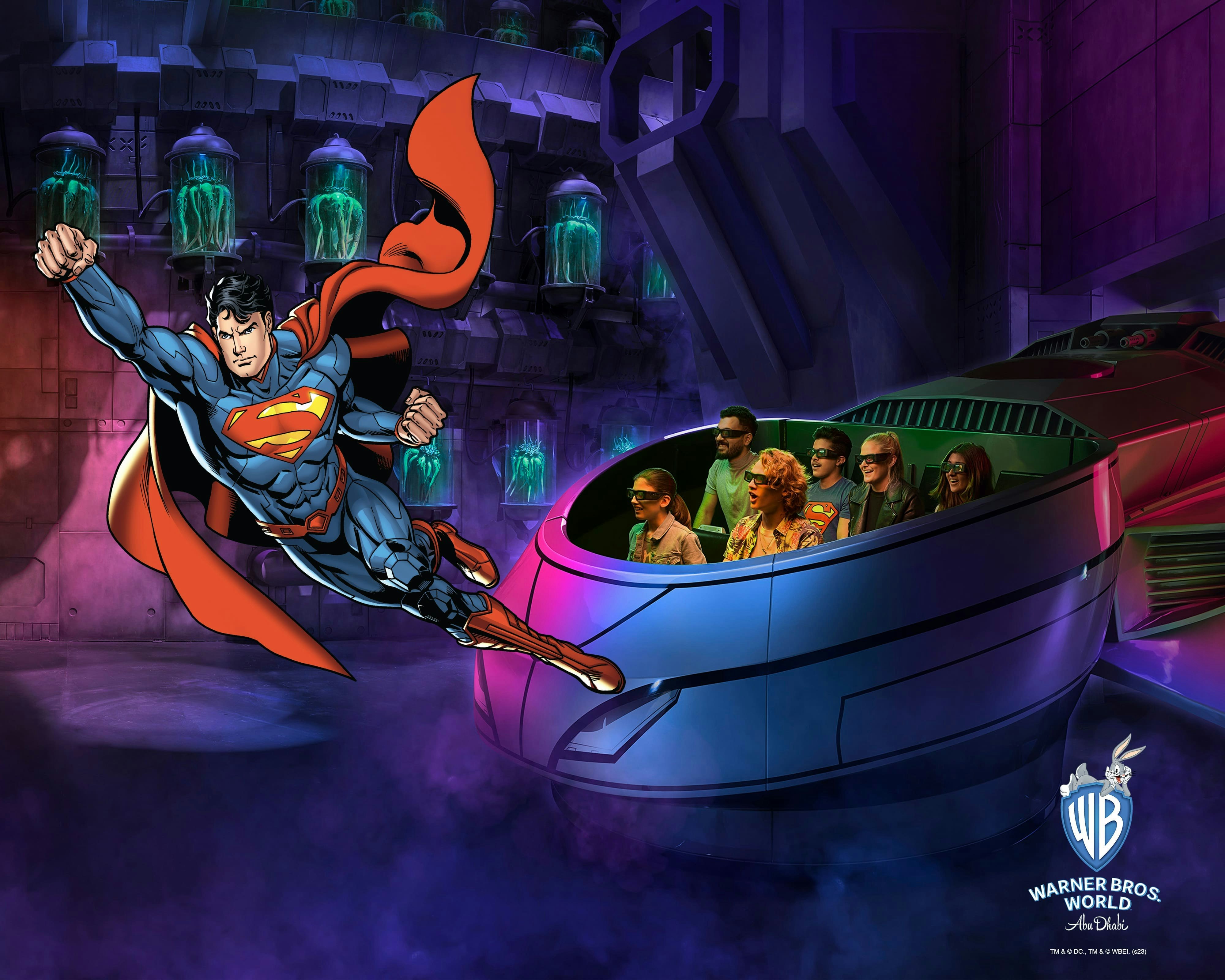 Warner Bros. World™ Abu Dhabi: bilhete de entrada + Serviço de transporte