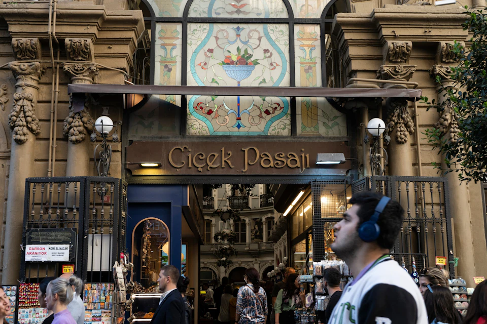 Walking in Galata