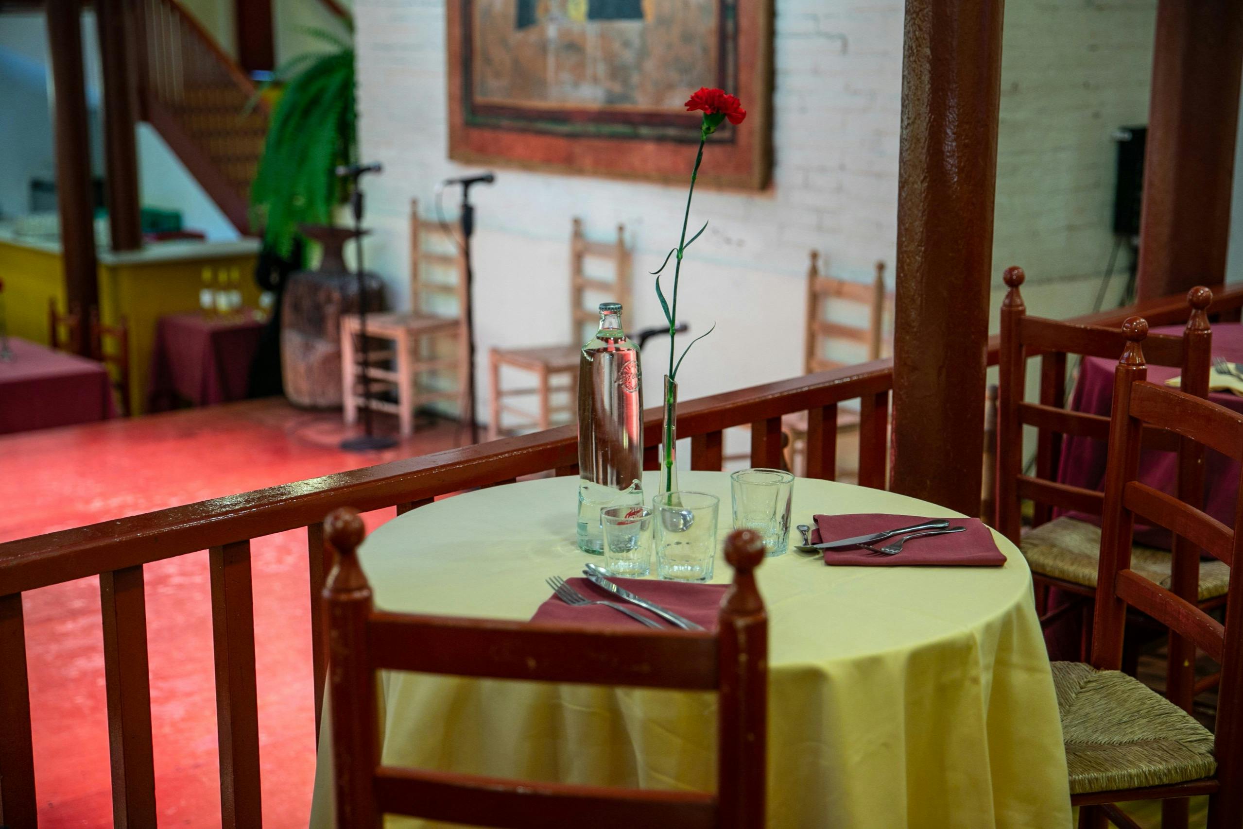Cena al Tablao de Carmen con spettacolo di flamenco.