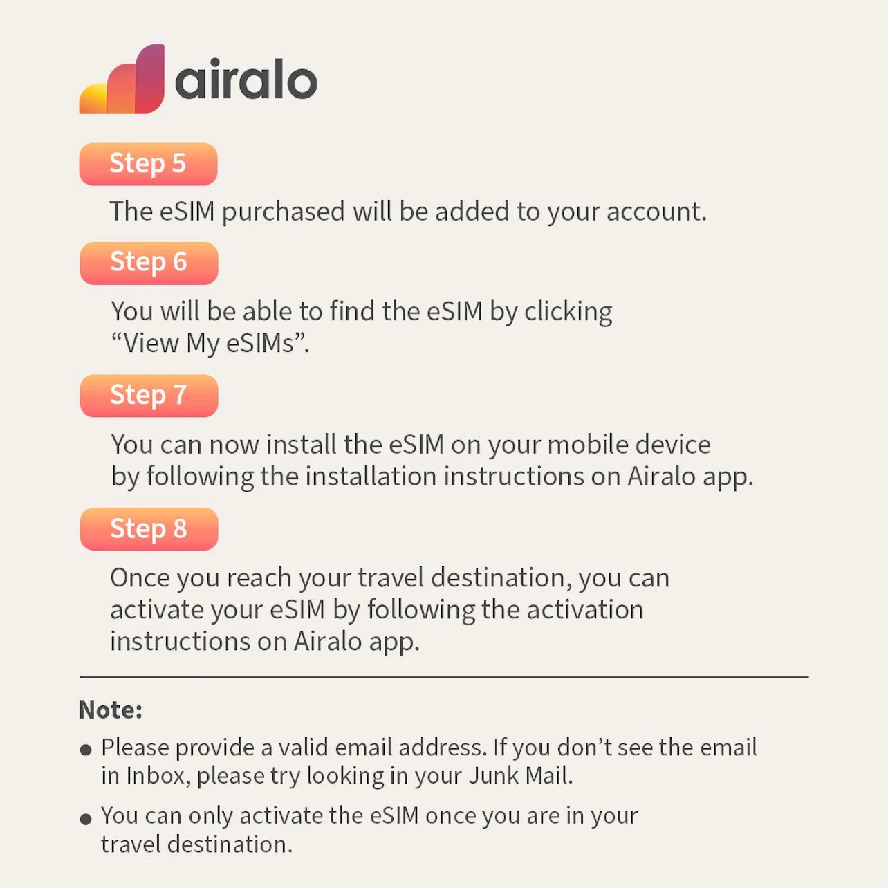 Airalo eSIM Asia: 1GB-10GB eSIM for 14 Countries in Singapore β Tiqets