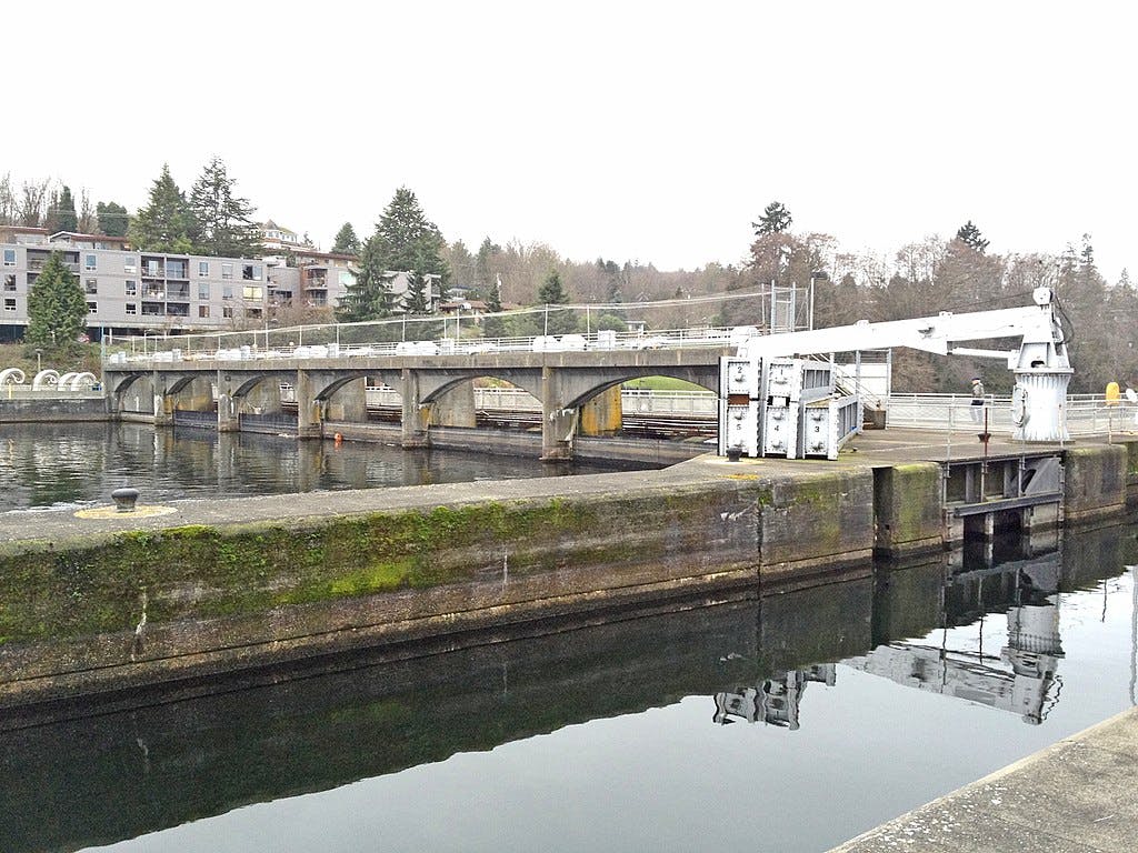 Ballard Locks in Seattle
