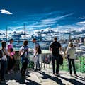 Vista en el puerto de Oslo