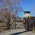 Puerta principal de Auschwitz I