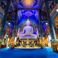binnenkant van Blauwe Tempel