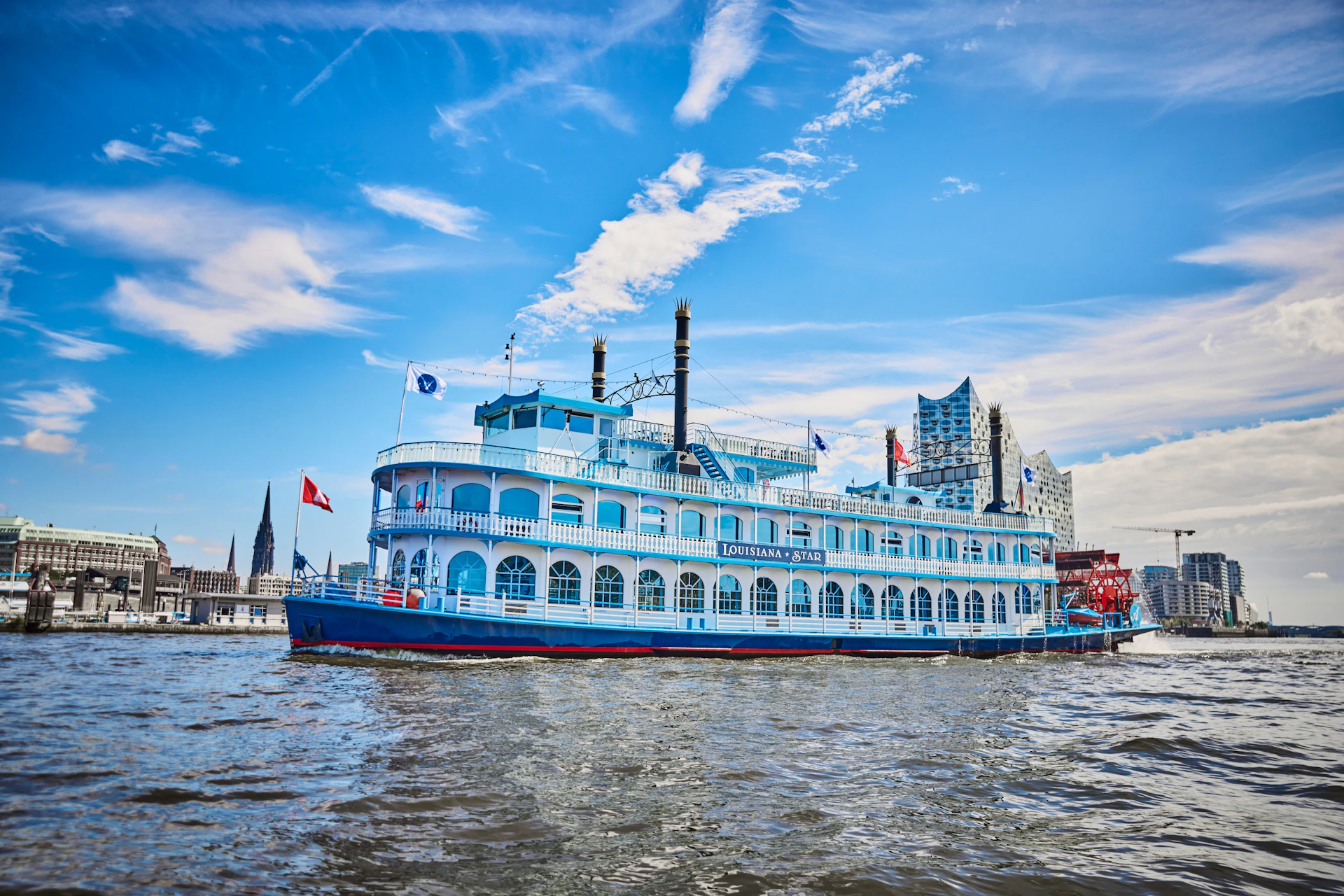Harbor cruise on the Louisiana Star