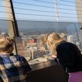 Guests at the top of the Tower of Americas