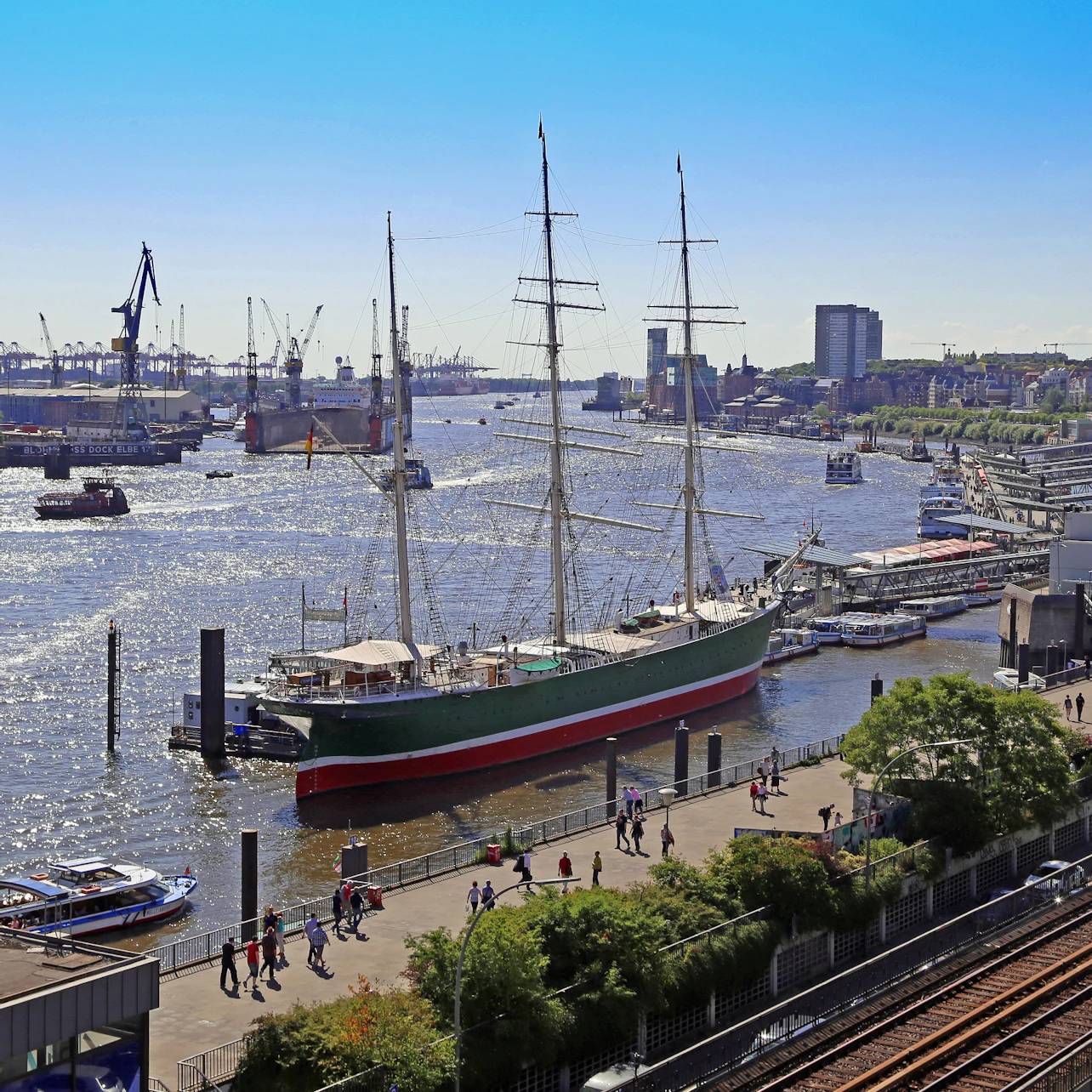 Barco Museo Rickmer Rickmers: Entrada