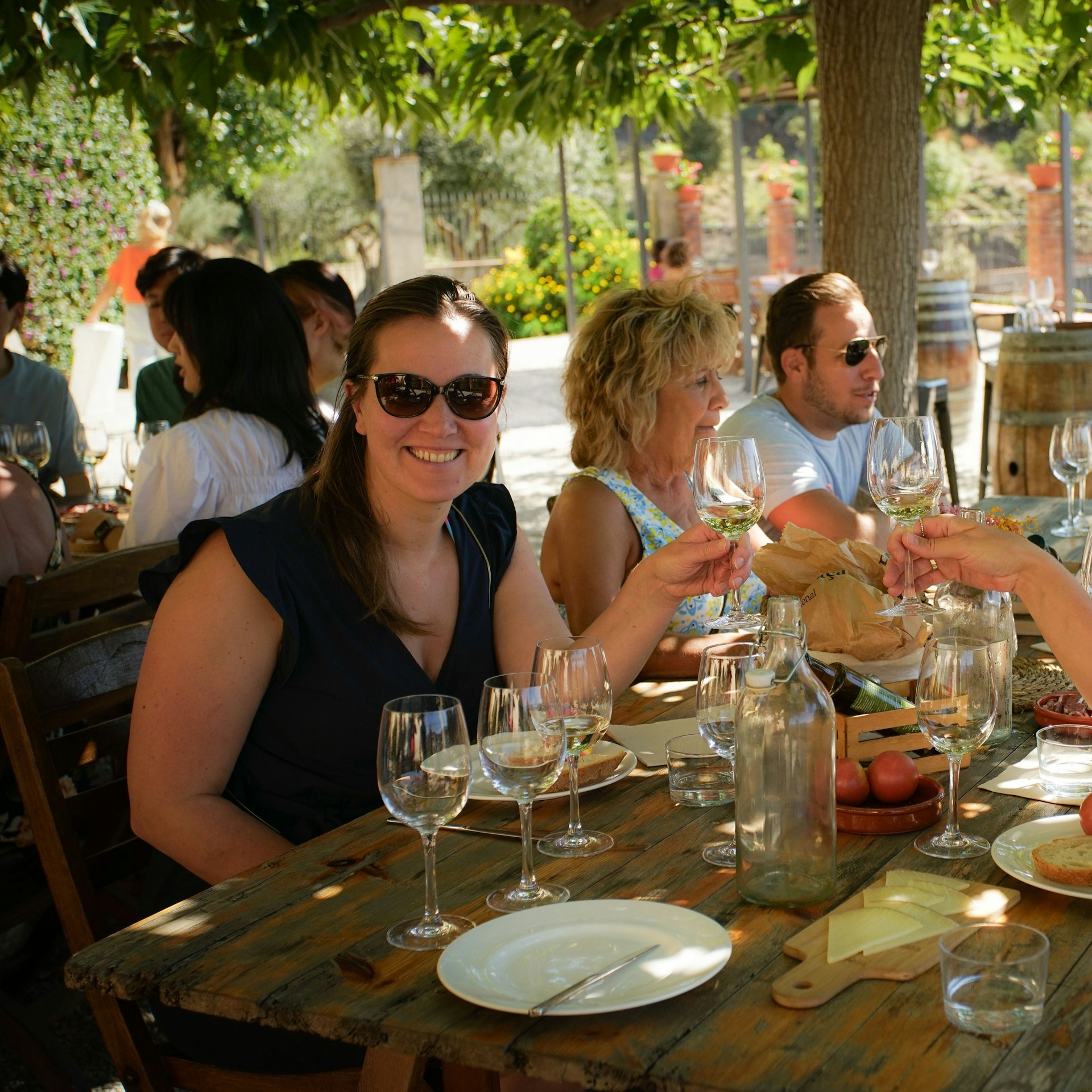 Barcelona: Half-Day Tour with Sailing, Vineyard Tour & Wine Tasting