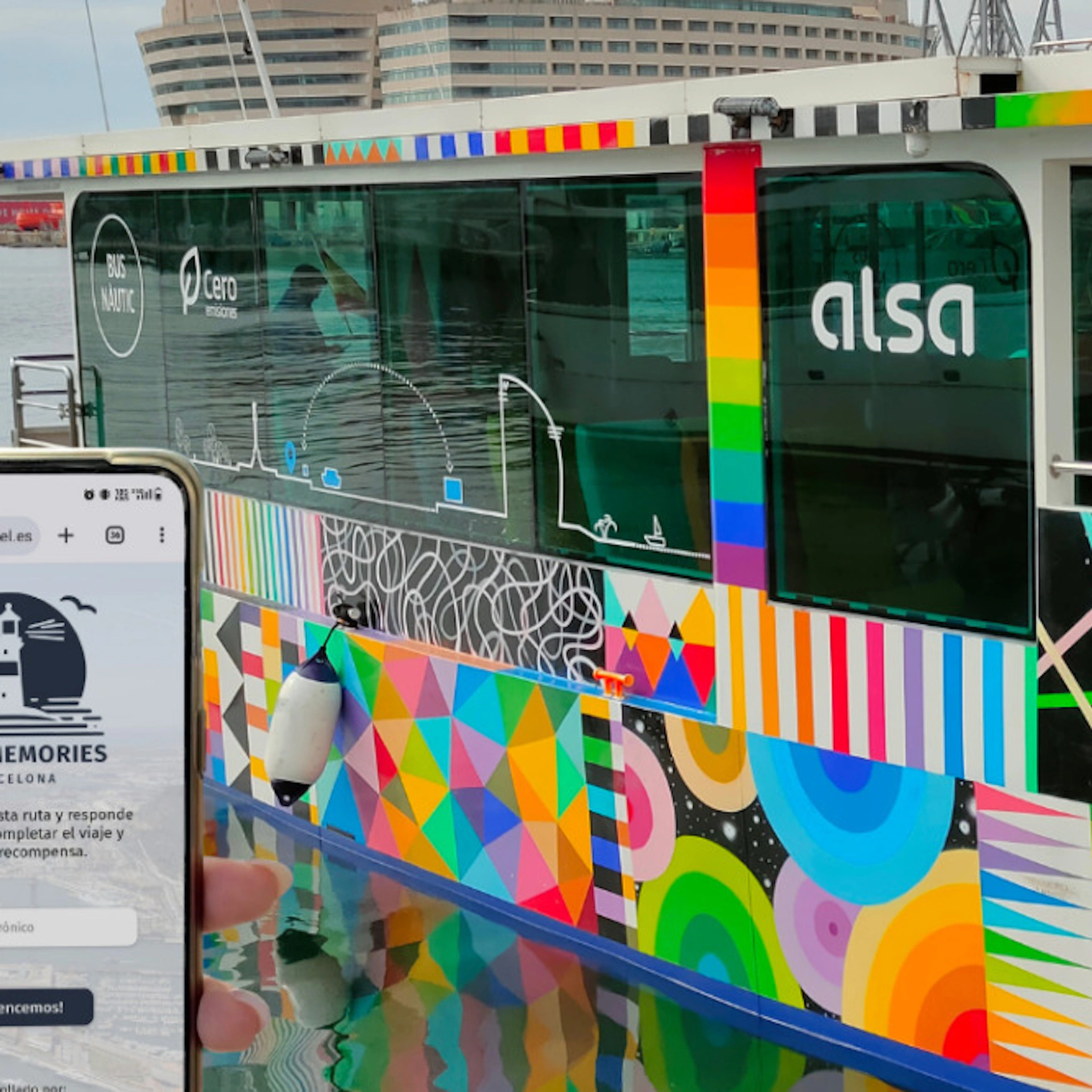 Bus Nàutic amb Joc de Memòries del Port de la Barceloneta + Recompensa exclusiva