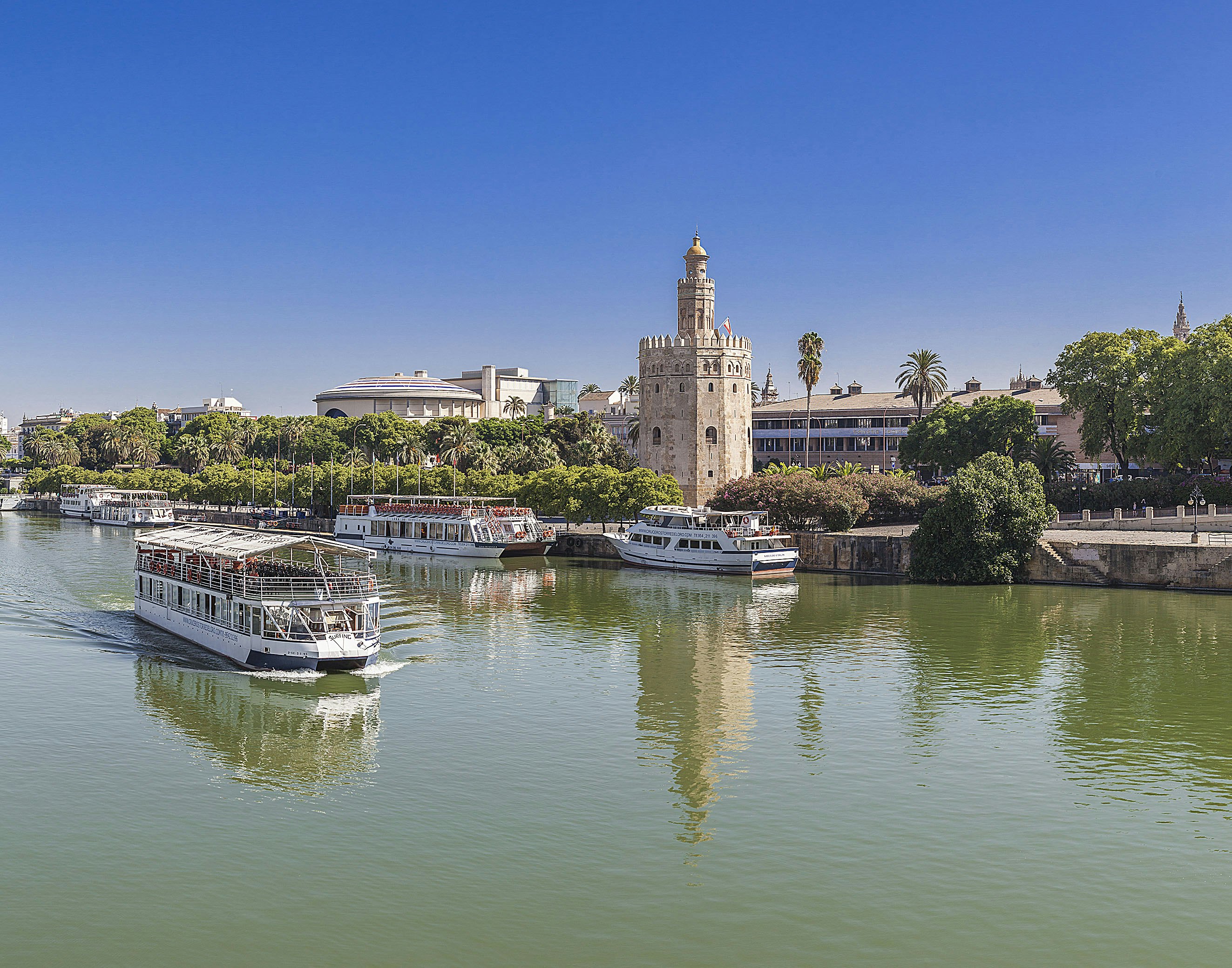 Seville: Sightseeing Cruise from Torre Del Oro