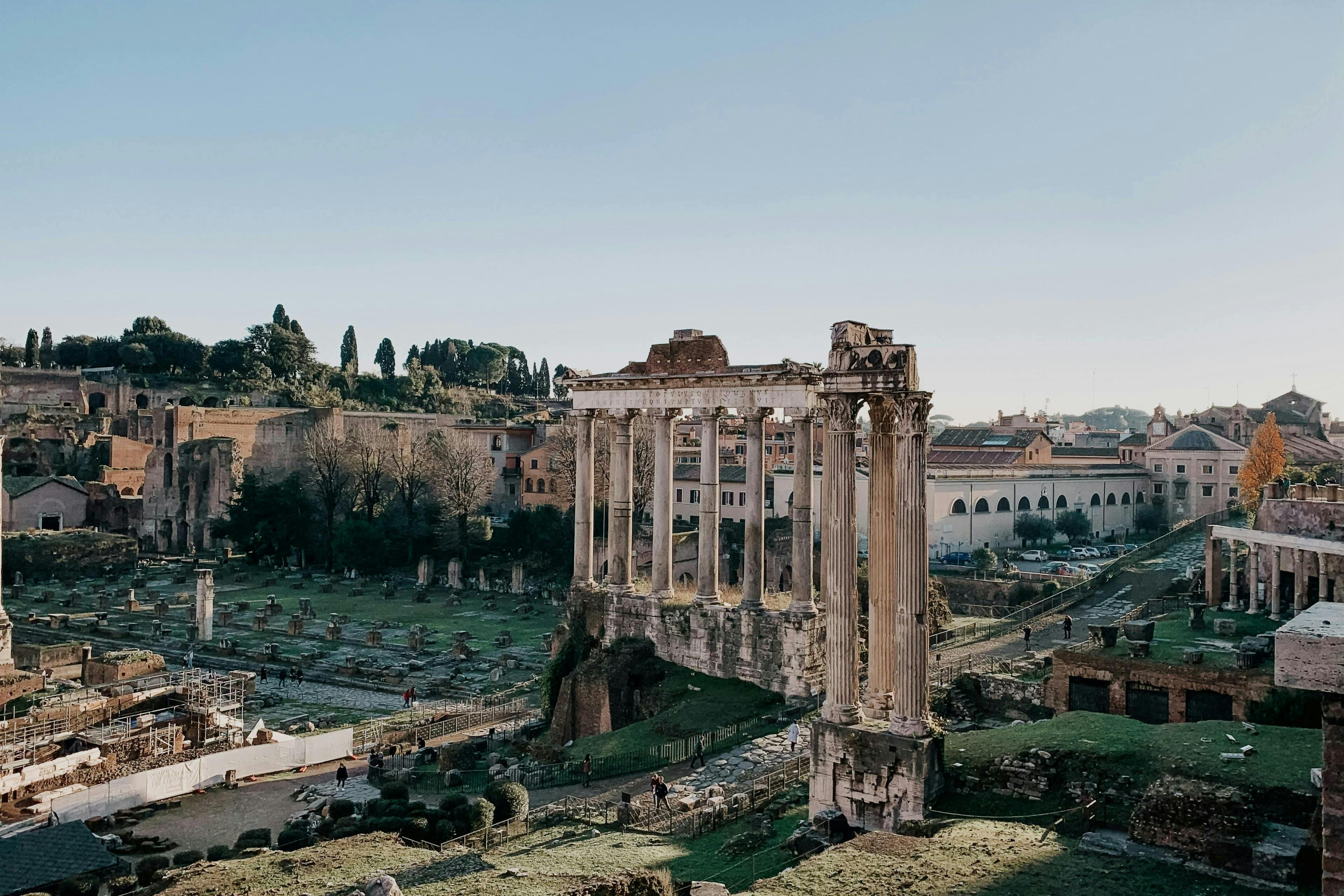 Colosseum Arena Roman Forum Palatine Hill Semi PrivateTour