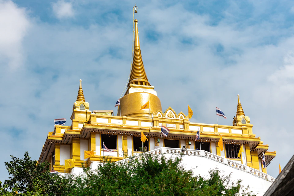 The golden mount in Bangkok
