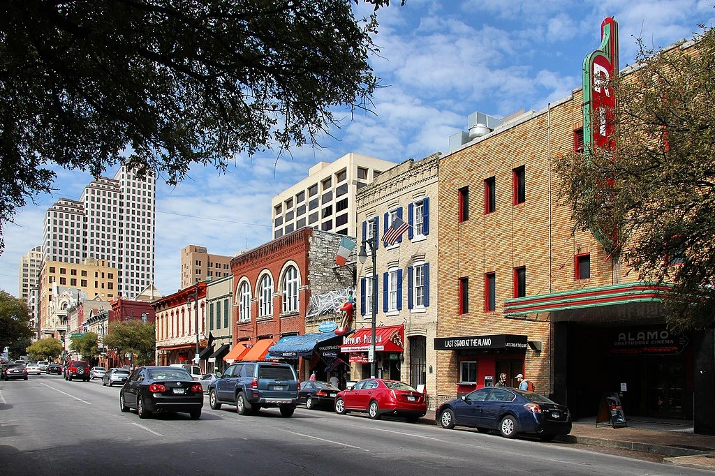 Centro de Austin: Passeio cinematográfico