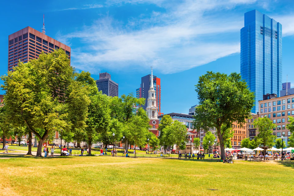 The Black Heritage Trail starts at Boston Common (1634), in the center of our contemporary city.