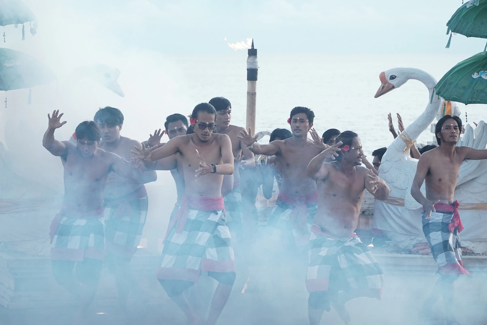 Melasti Beach Kecak Dance Show