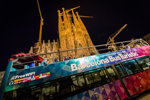 Barcelona Bus Turístic: Night Tour