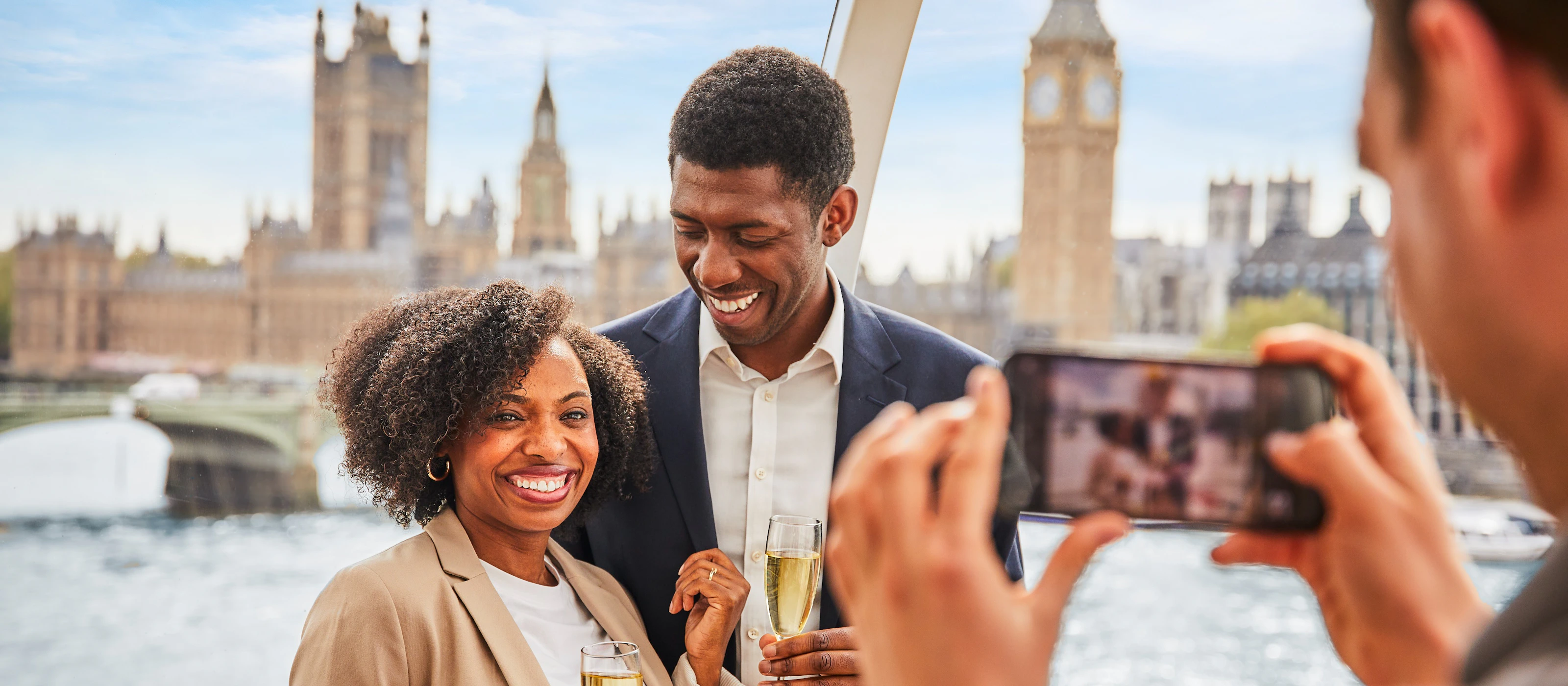 London Eye: Fast-Track & Champagner