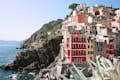 Cinque Terre zasazená vesnice