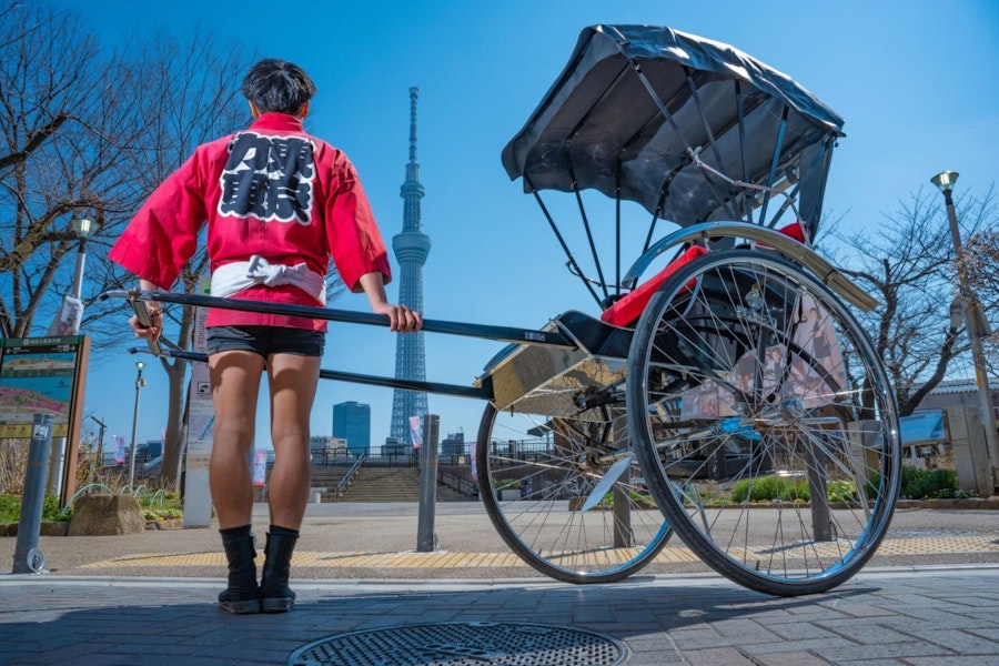 東京 淺草 人力車 導覽遊