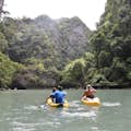 Les lagons de l'intérieur de l'île de Panak ne sont accessibles qu'en kayak.