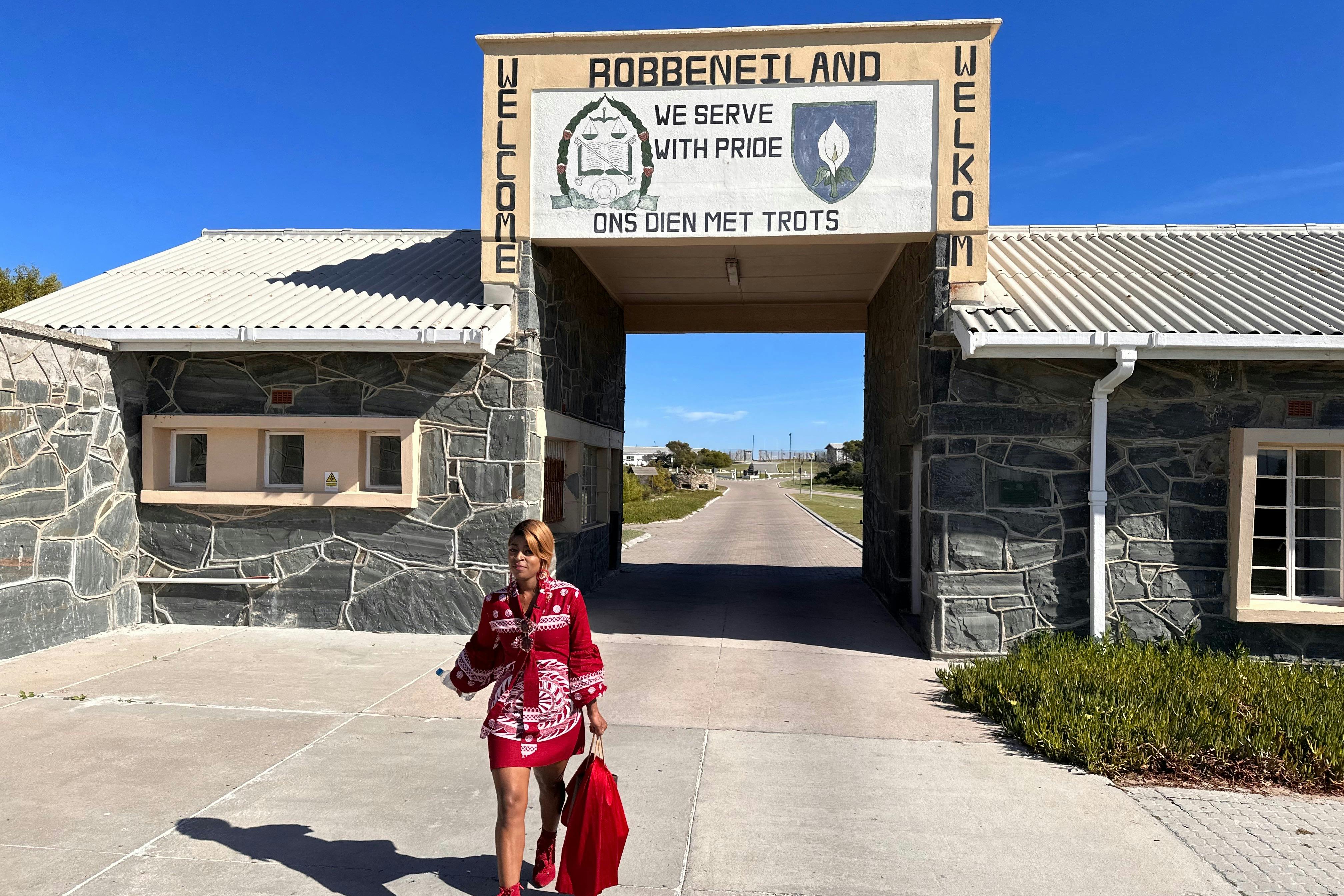 Entrada da Ilha Robben