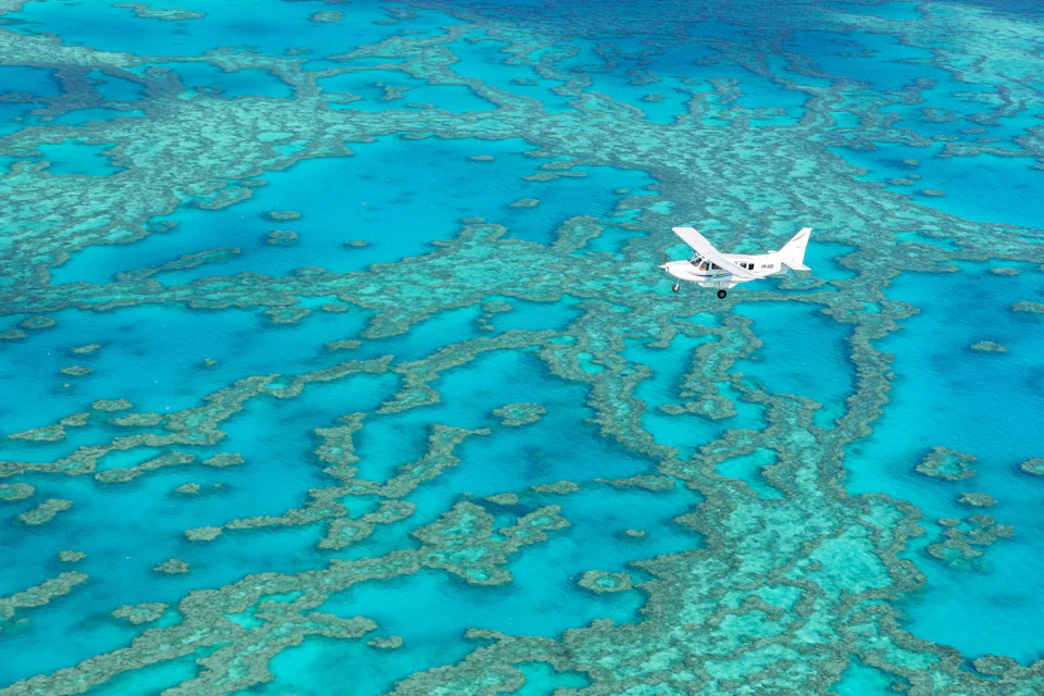 Views of the Great Barrier Reef