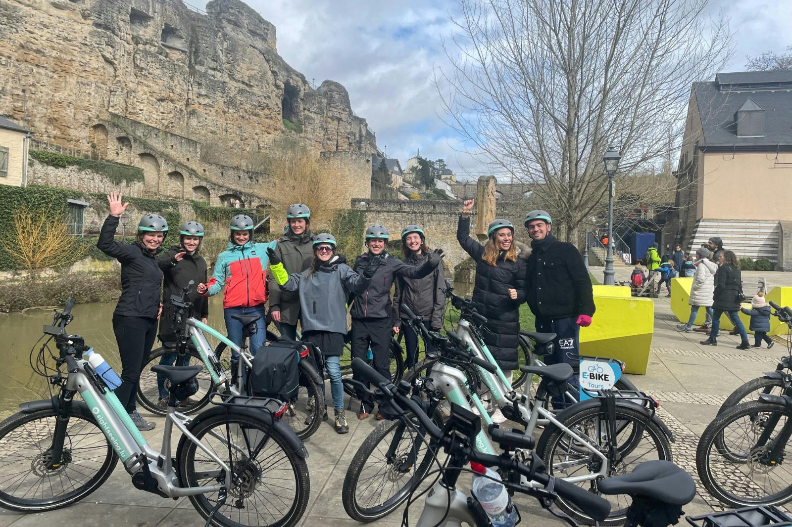 Wycieczka rowerami elektrycznymi z przewodnikiem dla najlepszych w Luksemburgu