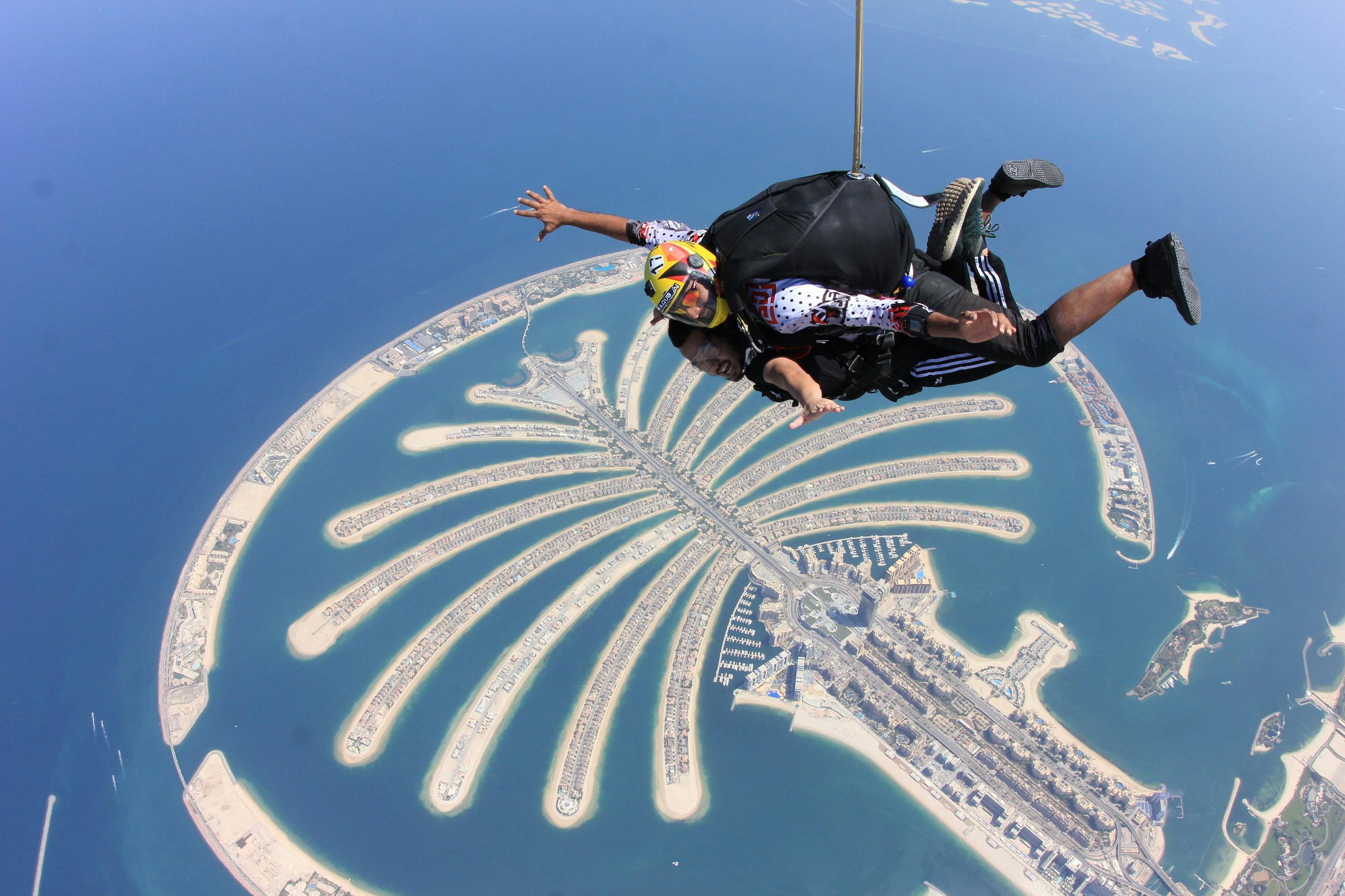 Skydive Dubai - Tandem over de Palm